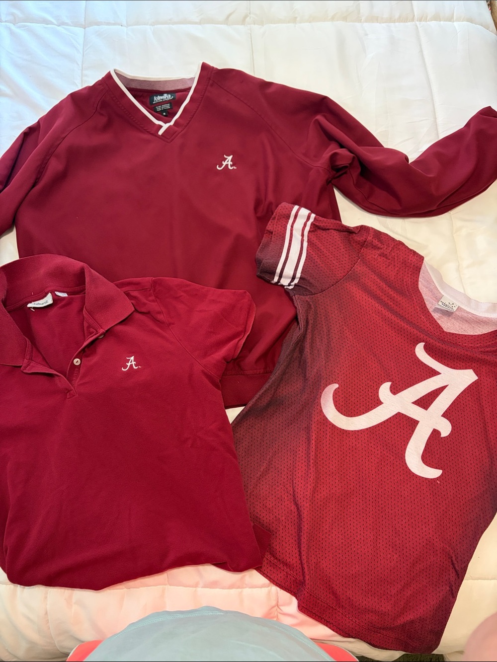 University of Alabama shirt bundle